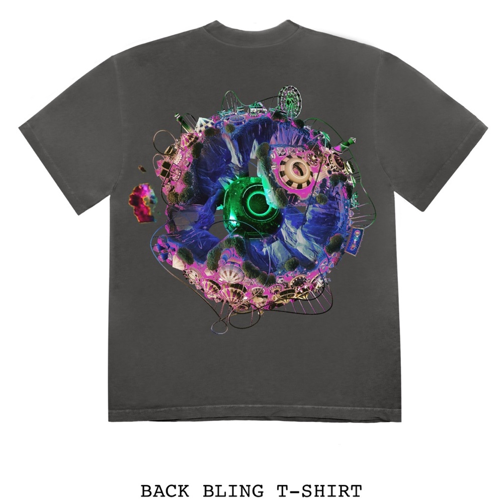 ❌SOLD❌Travis Scott x Fortnite Back Bling Tee🆕 - Picture 2 of 15